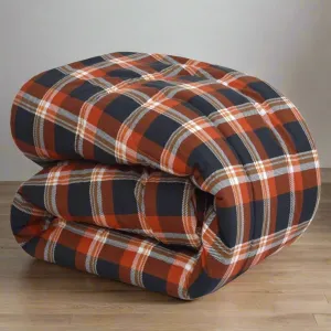 1 PC Double Winter Comforter-Slush Check