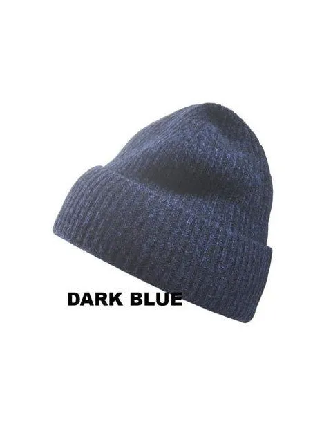 100% Soft Cashmere Cuffed Knit Ribbed Cap From Italy- SOLD OUT FOR SEASON