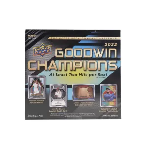 2022 Upper Deck Goodwin Champions Hobby Box