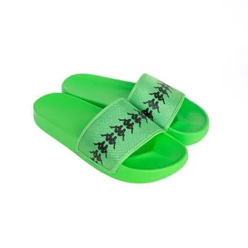 222 Banda Adam 12 Green Fluo Black Slides