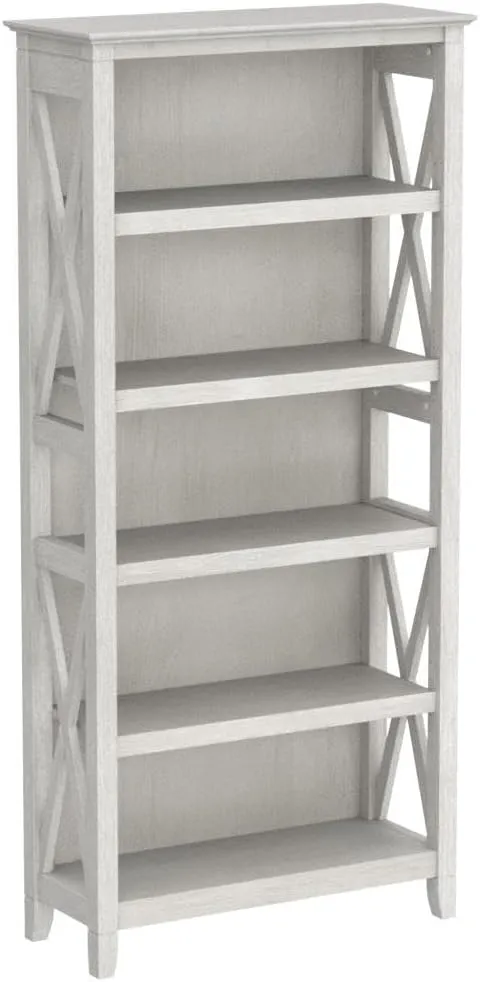 5 Shelf 66 Inch Bookcase Set