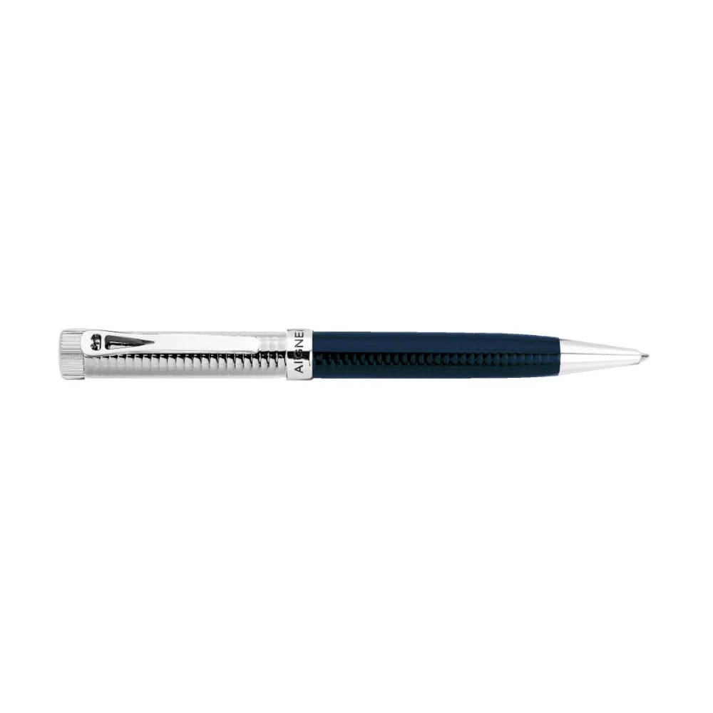 Aigner  Silver And Blue Pen