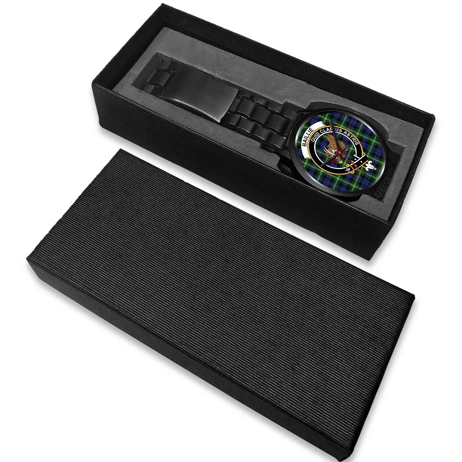 Baillie Modern Clan Badge Tartan Black Watch