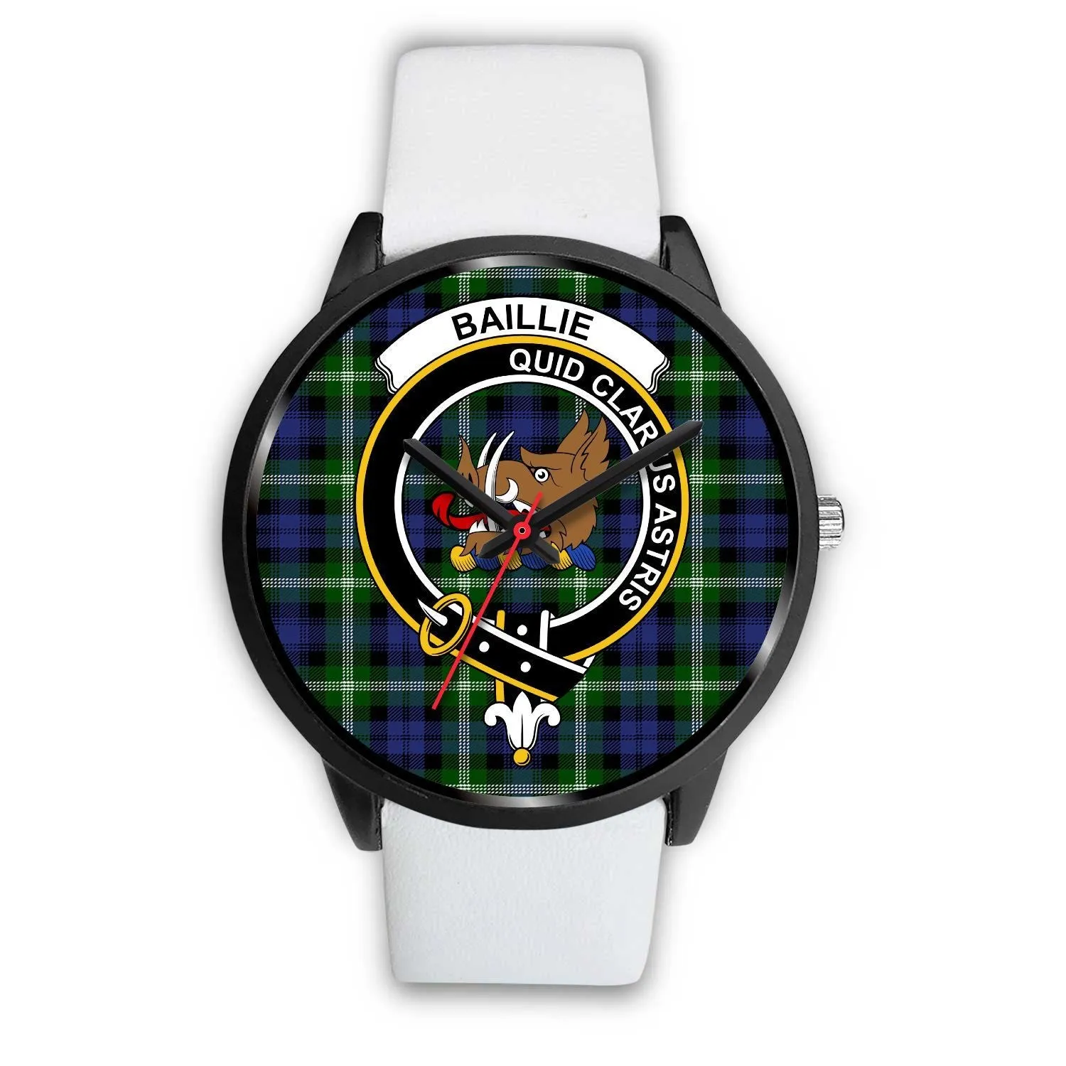 Baillie Modern Clan Badge Tartan Black Watch