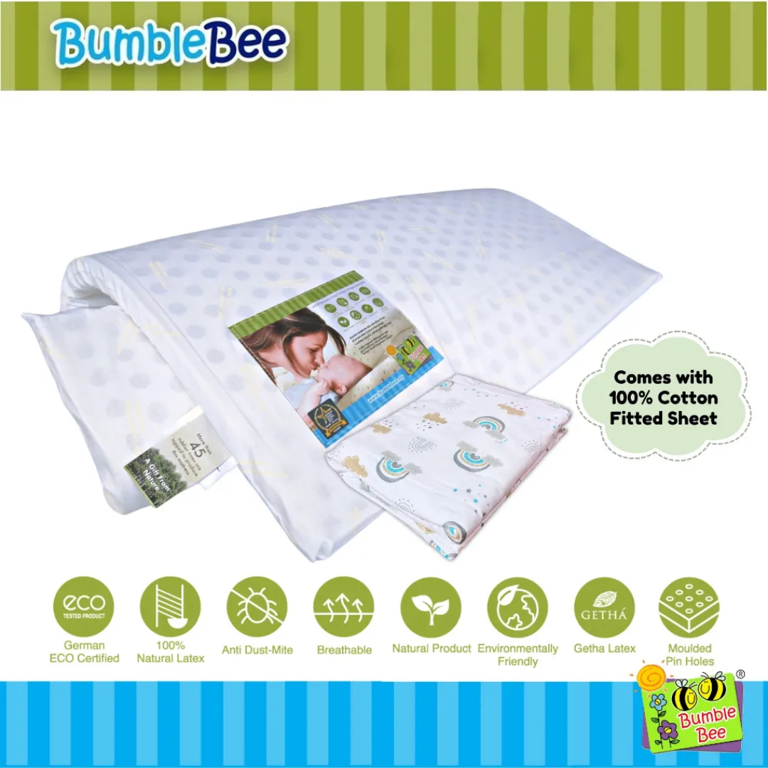 Bumble Bee Playpen Fitted Sheet (Knit Fabric) (41"x28"x2")