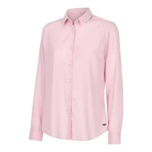 Callie Twill Check Shirt - Pink by Hoggs of Fife