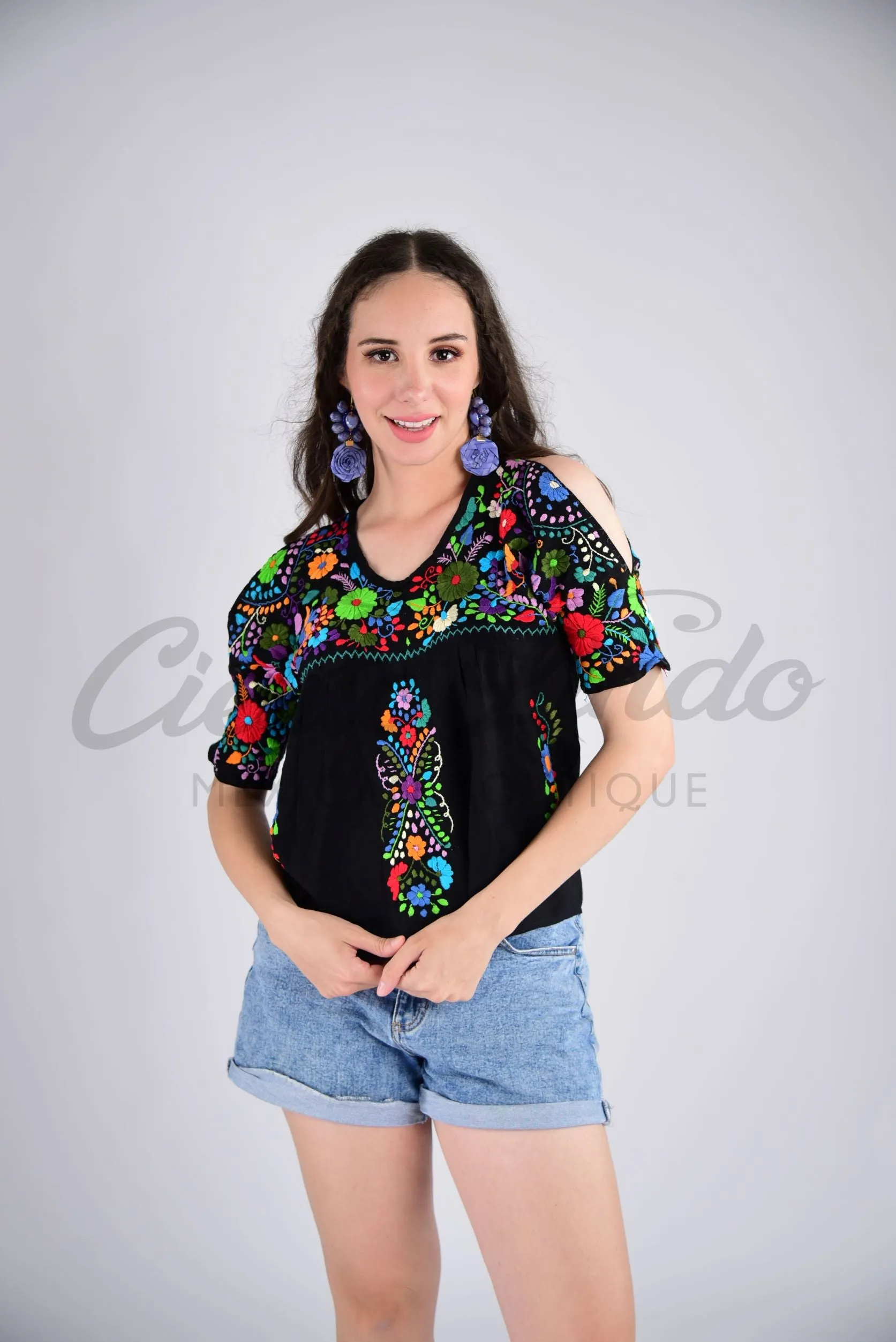 Cancun Cold Shoulder Blouse