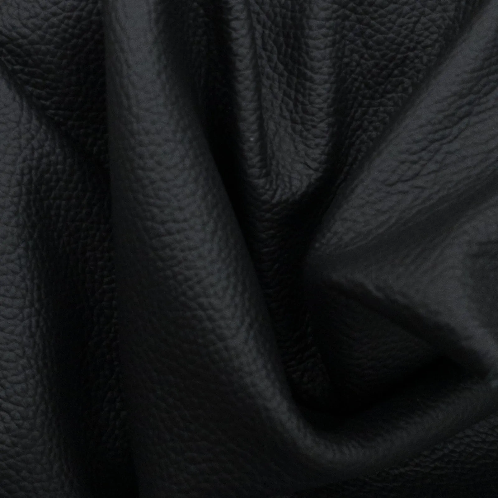 Classic Black, 5.5-20 Sq Ft, 2.5-3 oz Cow Hides, Vital Upholstery Collection