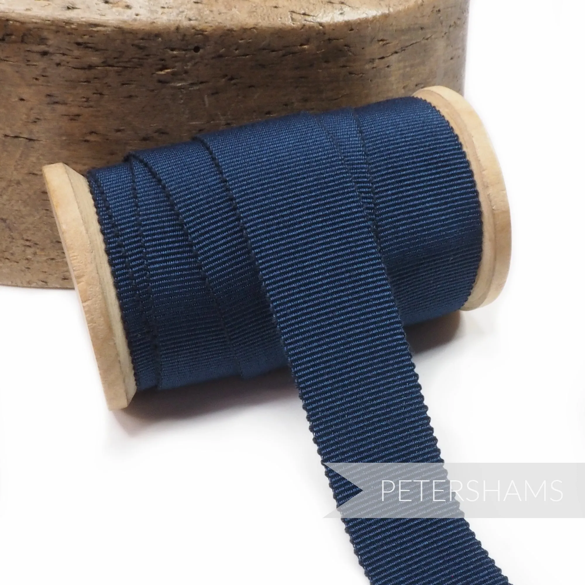 Cotton 25mm No.5 Millinery Petersham Hat Ribbon