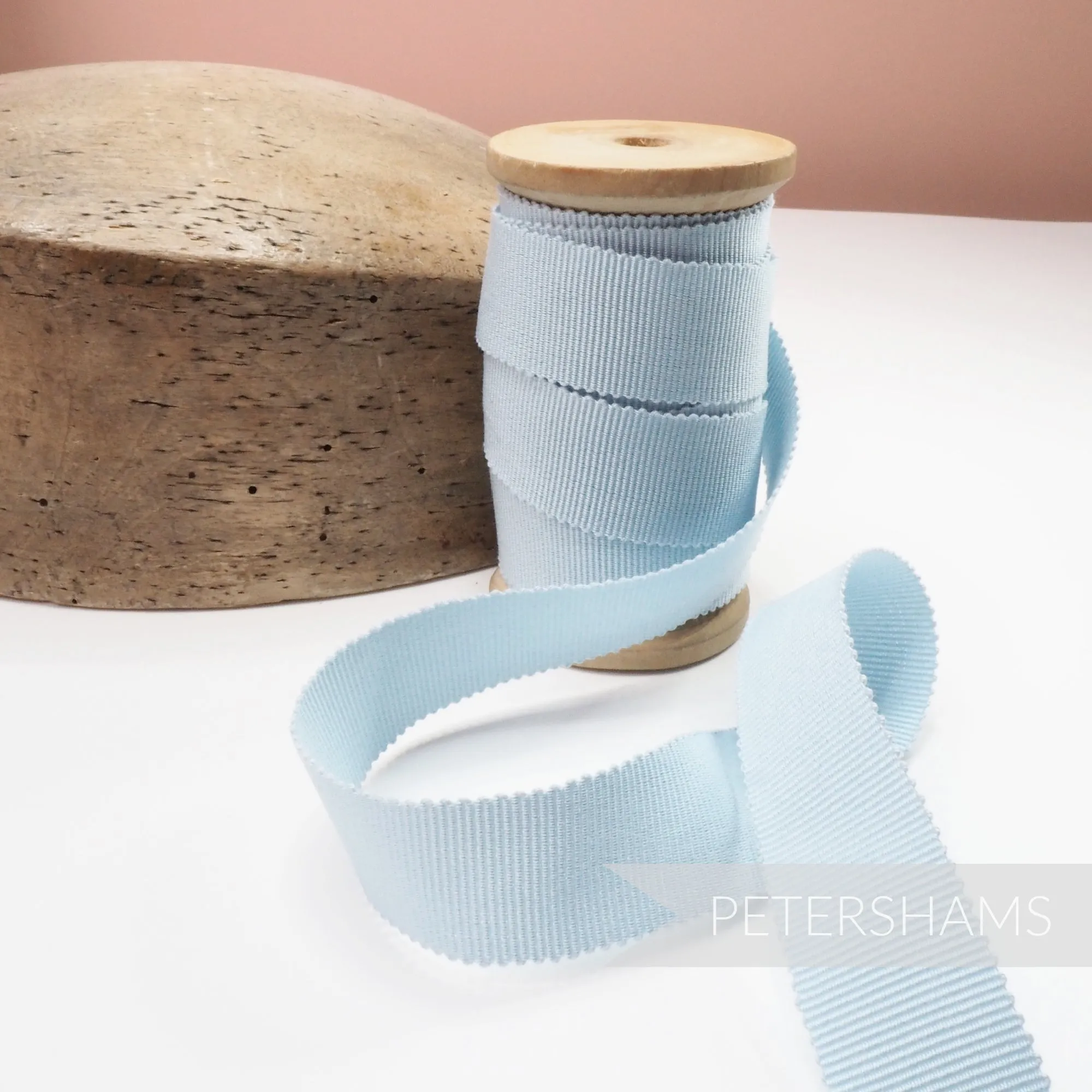 Cotton 25mm No.5 Millinery Petersham Hat Ribbon