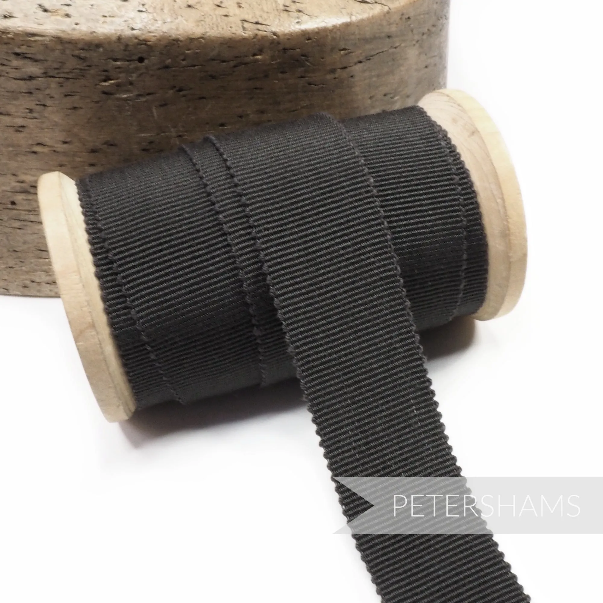 Cotton 25mm No.5 Millinery Petersham Hat Ribbon