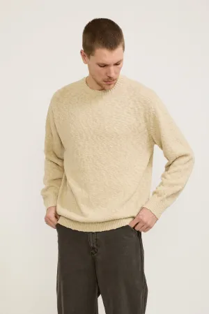 Crew Cotton Hemp 5G Beige