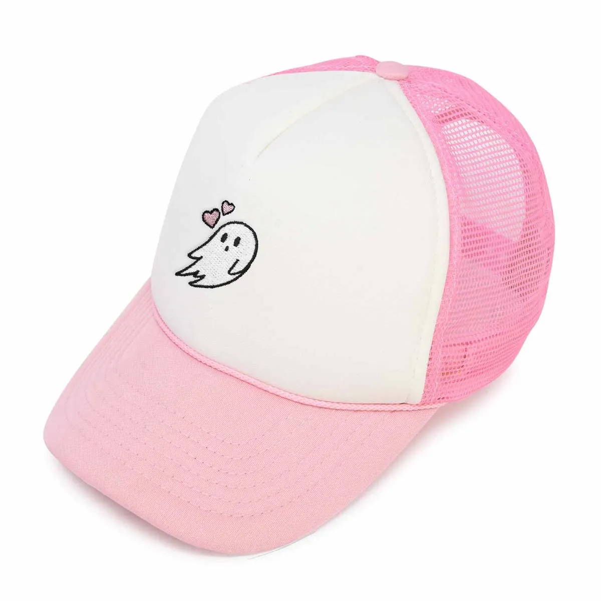 Dalix Heartly Ghost Trucker Hat