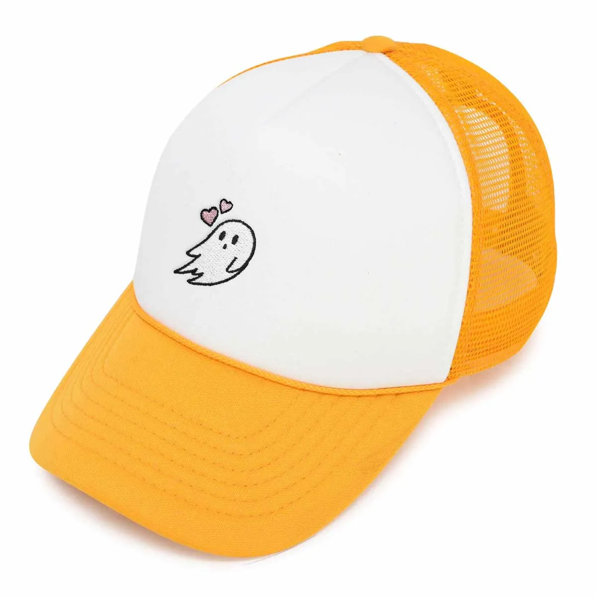 Dalix Heartly Ghost Trucker Hat