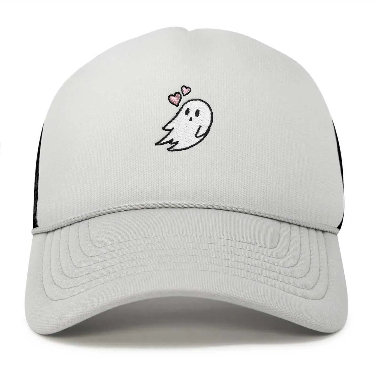 Dalix Heartly Ghost Trucker Hat