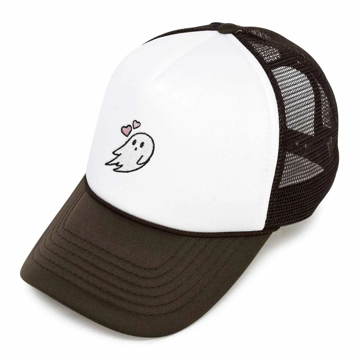 Dalix Heartly Ghost Trucker Hat