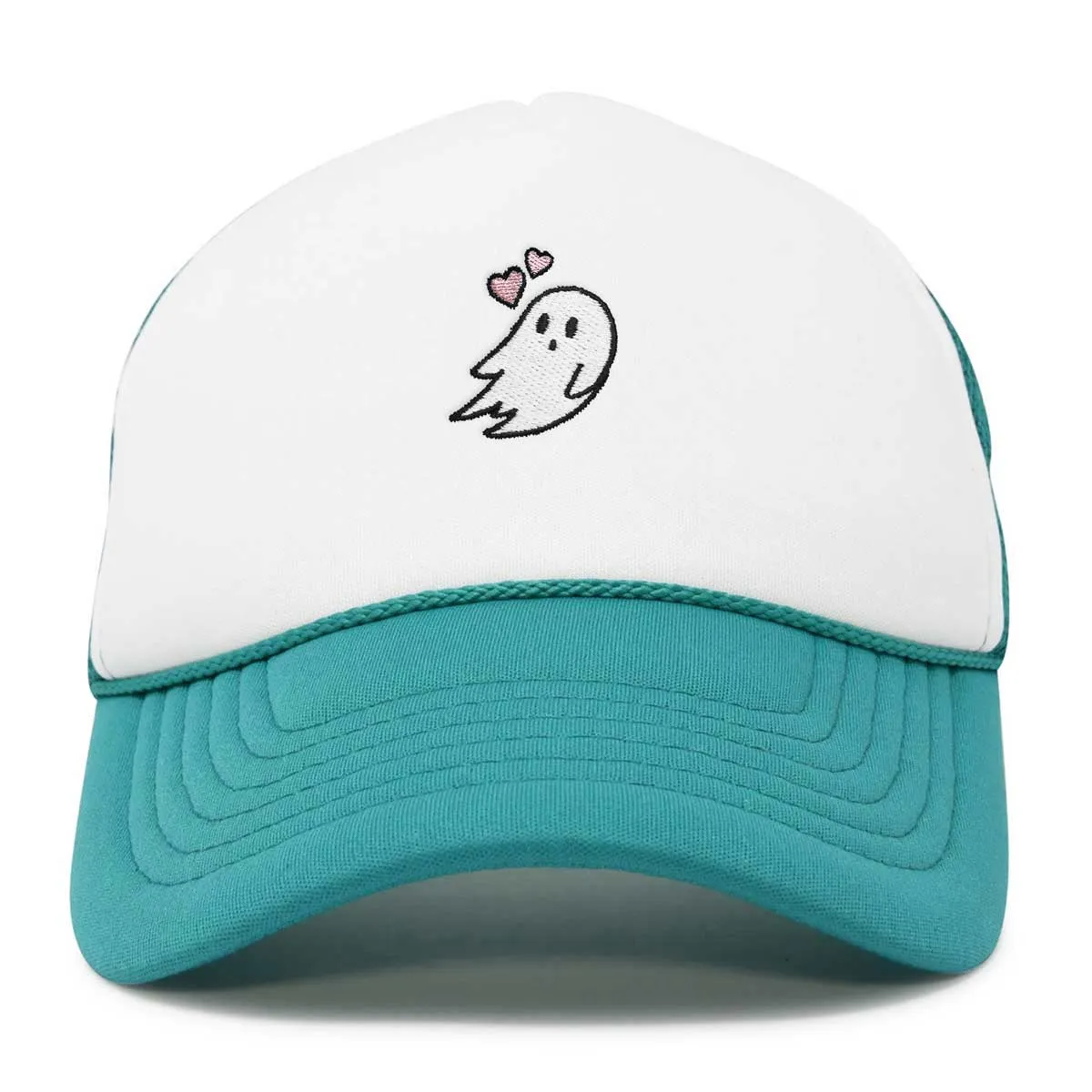 Dalix Heartly Ghost Trucker Hat