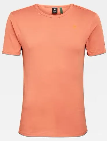 DAZZLE EXCLUSIVE G-STAR BASIC SLIM TEE (LANGOUSTINO PINK)