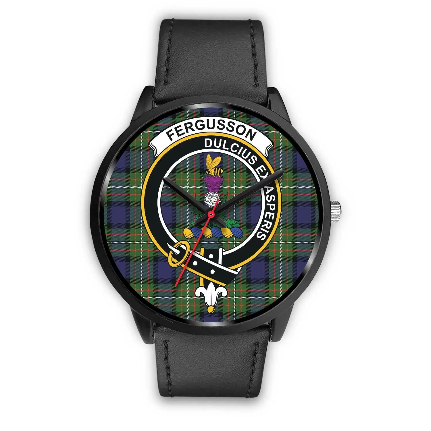 Fergusson Modern Clan Badge Tartan Black Watch