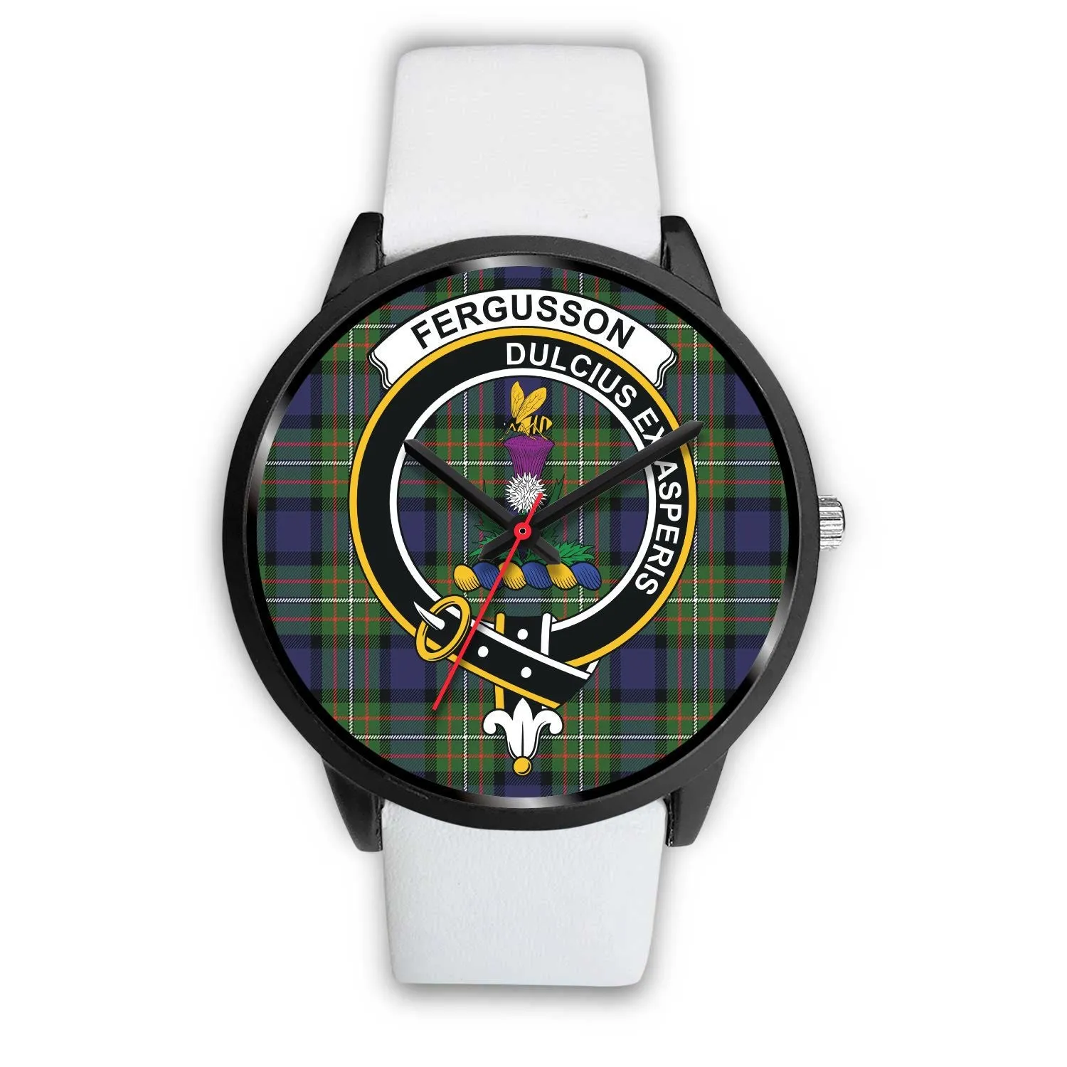 Fergusson Modern Clan Badge Tartan Black Watch