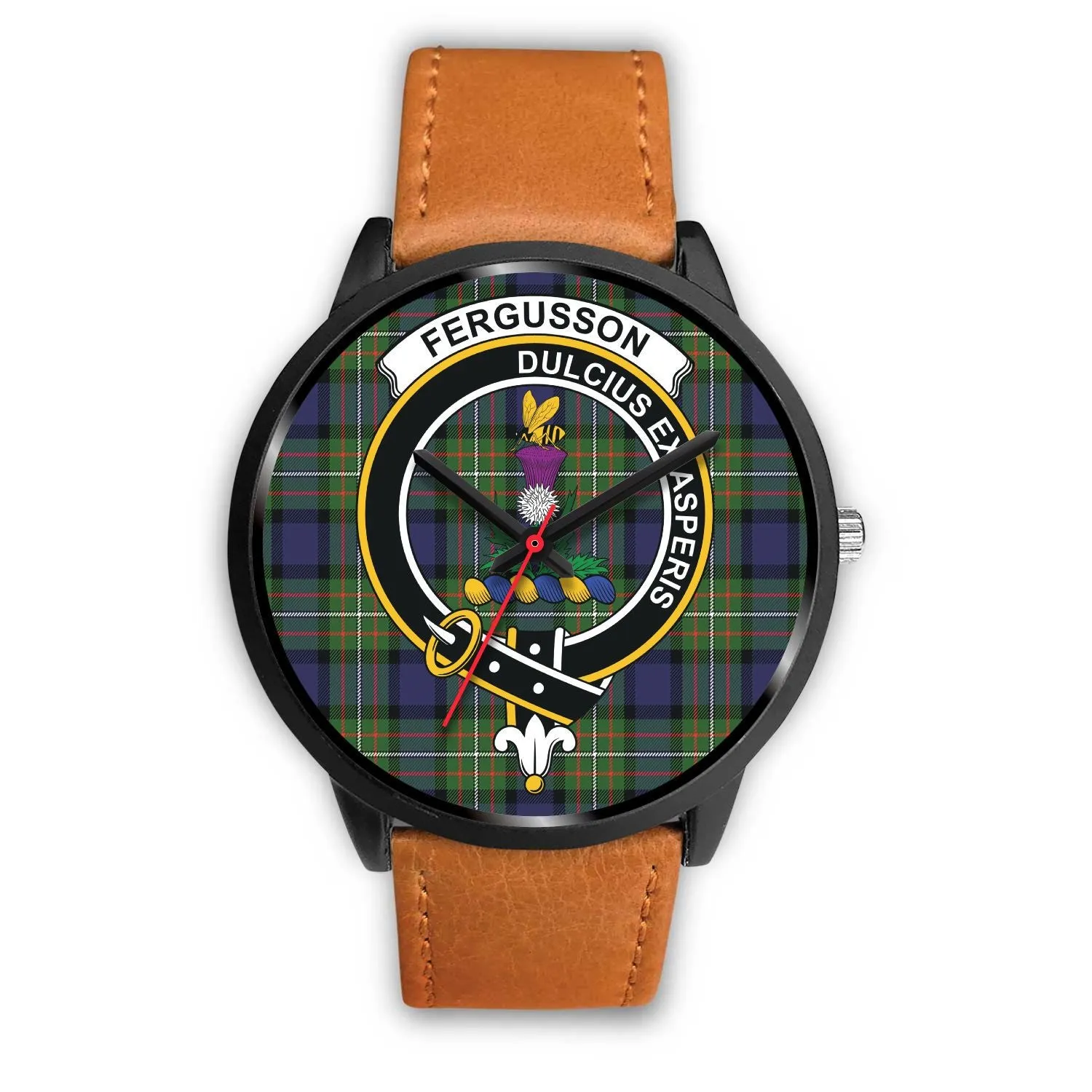 Fergusson Modern Clan Badge Tartan Black Watch