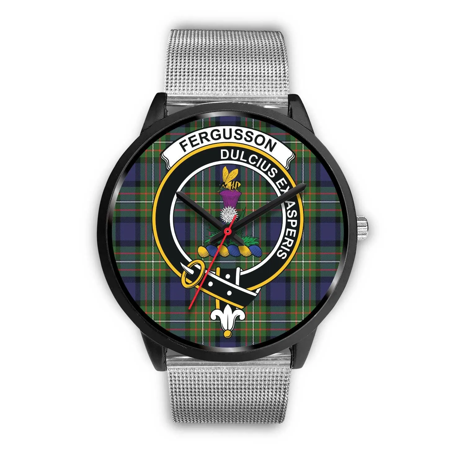 Fergusson Modern Clan Badge Tartan Black Watch