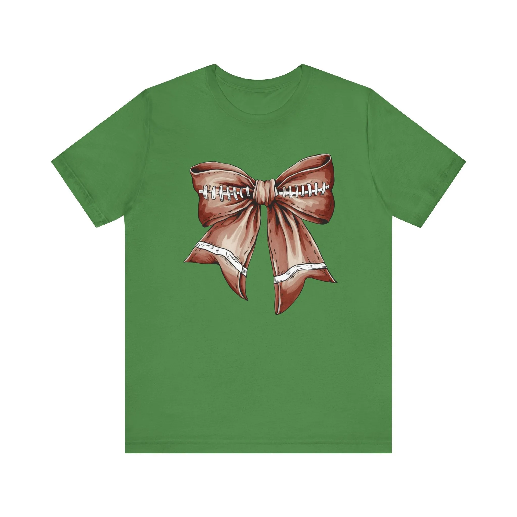 Football Bow Unisex Jersey Short Sleeve Tee