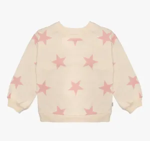 Frankie Sweatshirt in Signature Pink Stars