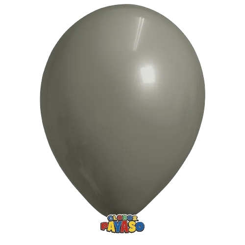 Globos Payaso 12in Balloon Decorator Gray 50ct