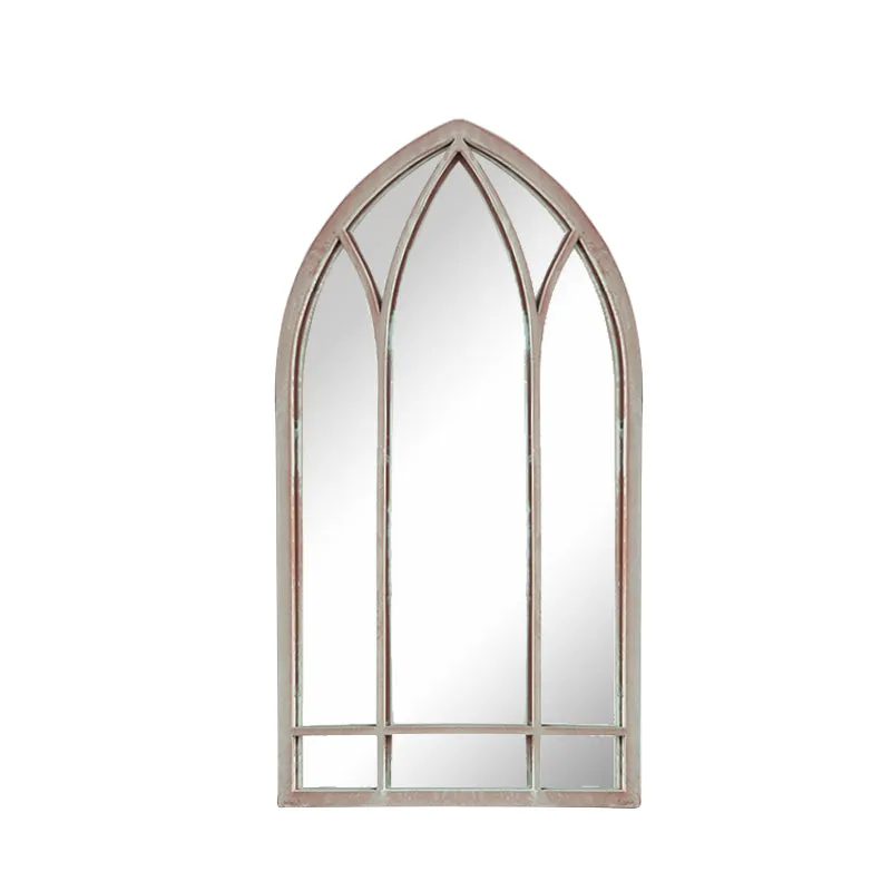 Gothic Arch Window Wall Mirror