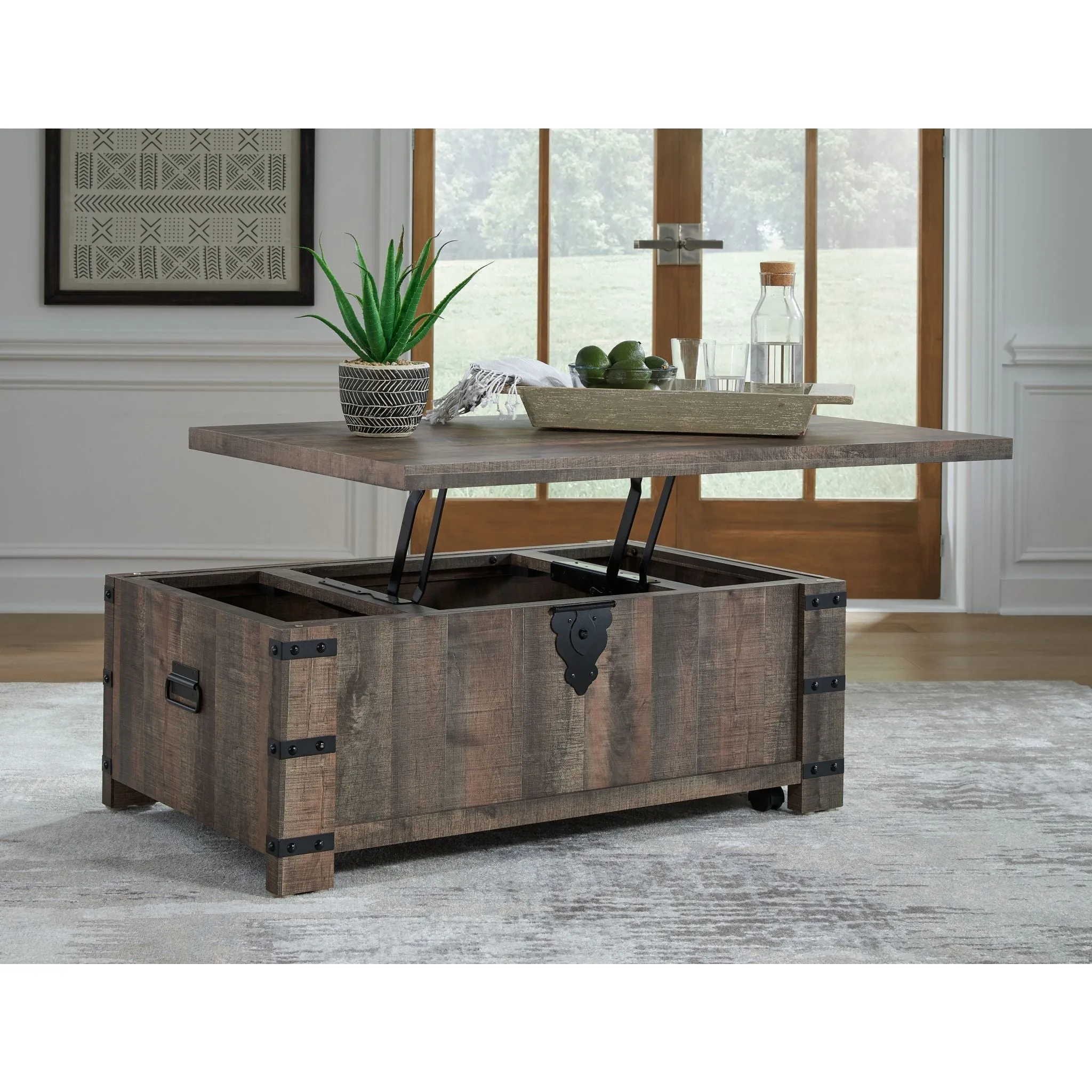 Hollum Coffee Table with Lift Top