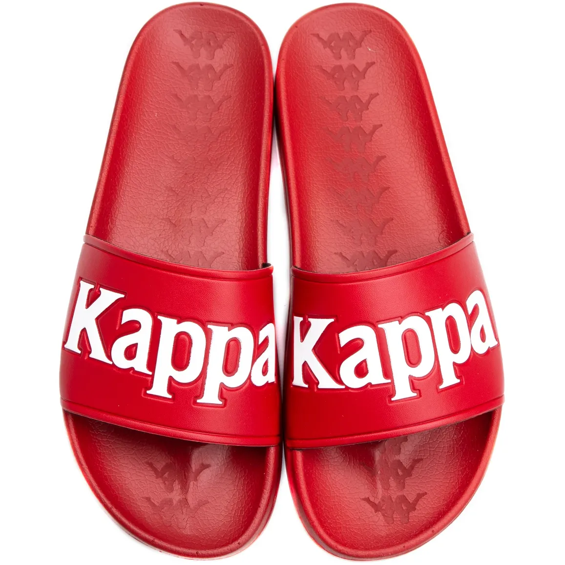 Kappa 222 Banda Adam 9 Slides - Red / White