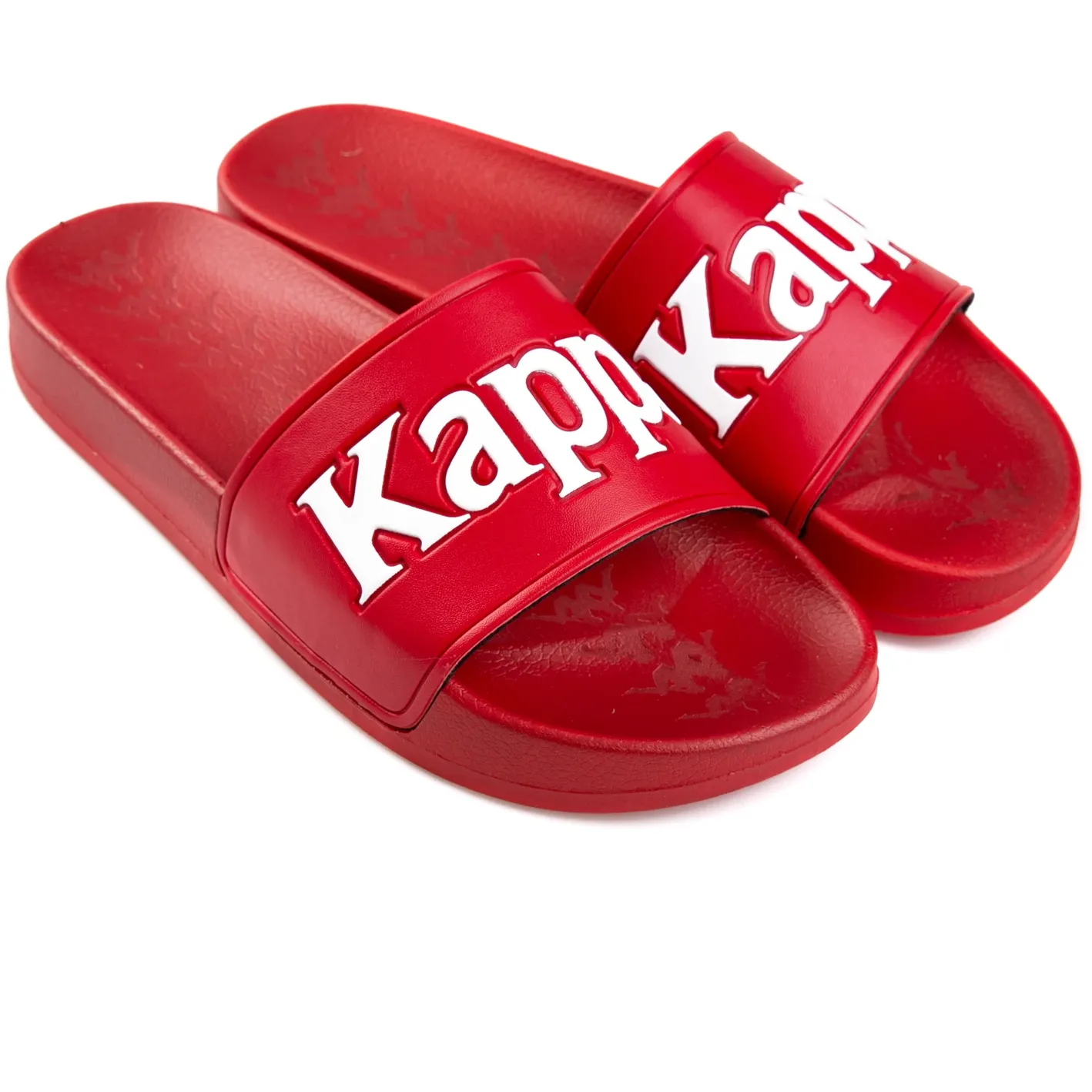 Kappa 222 Banda Adam 9 Slides - Red / White