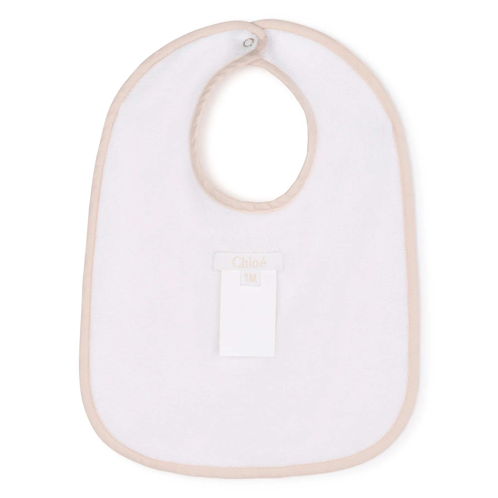 Light Pink Long Sleeve Footie   2 Bibs Set