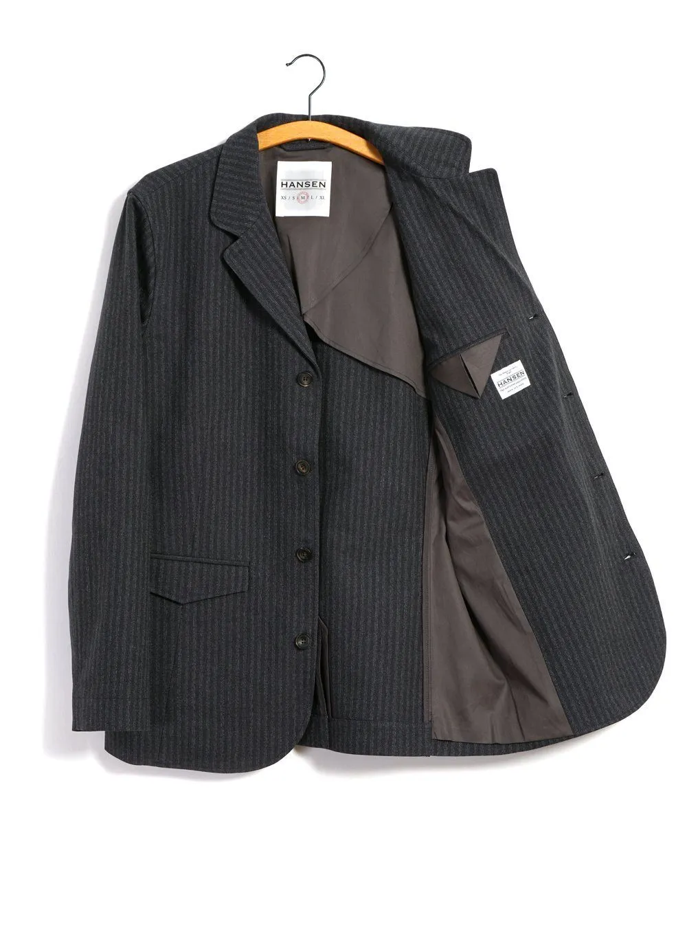 LUKAS | Blazer Jacket | Grey Pin