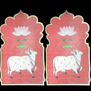 MDF cow 8" - set of 2