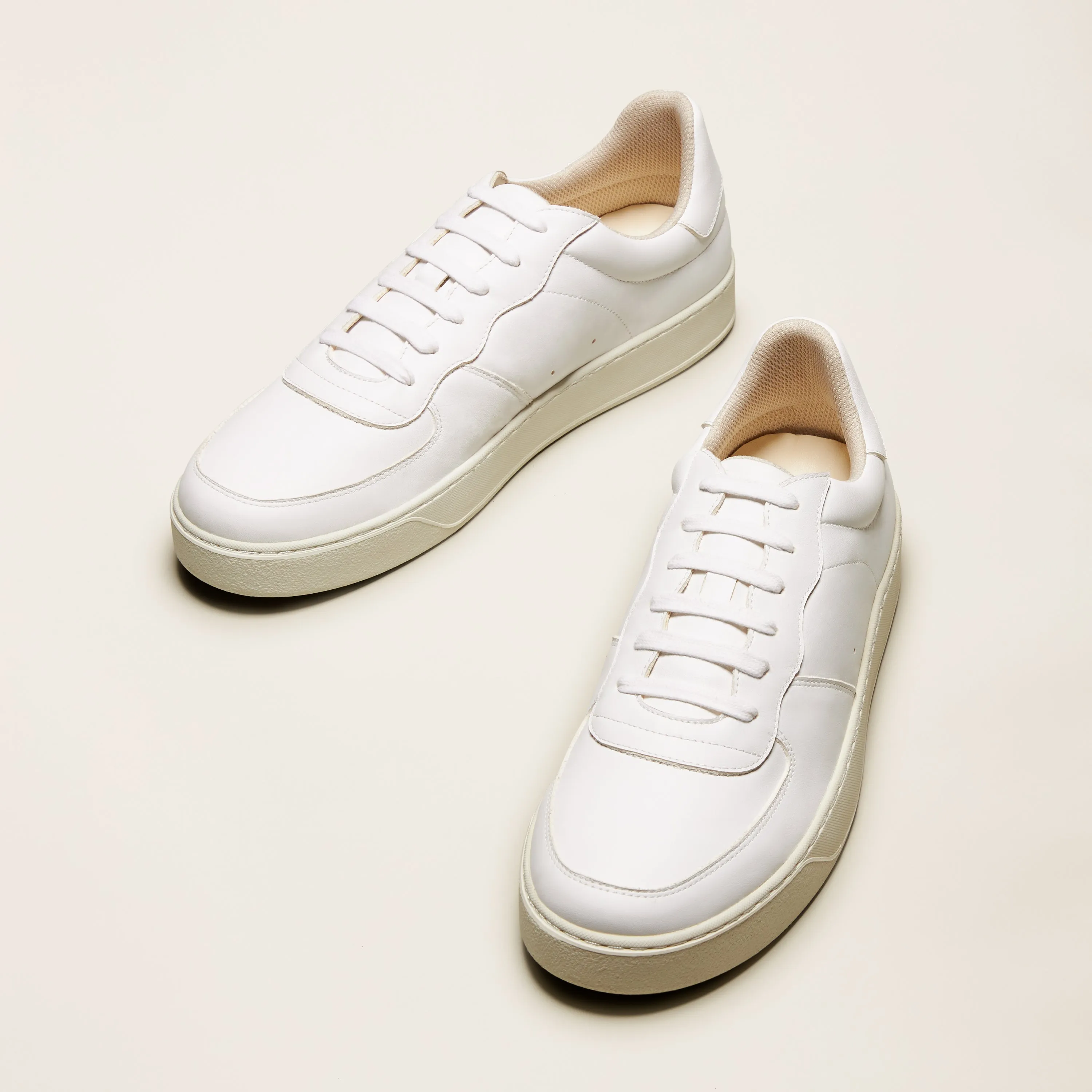 Men's Chrome-Free Leather Court Sneaker