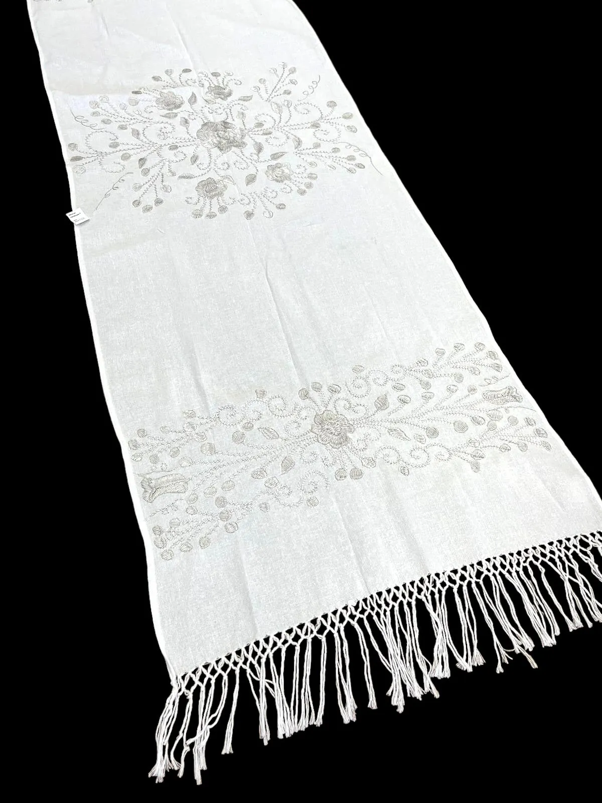 Mexican Handmade Embroidered Shawl Chilapa