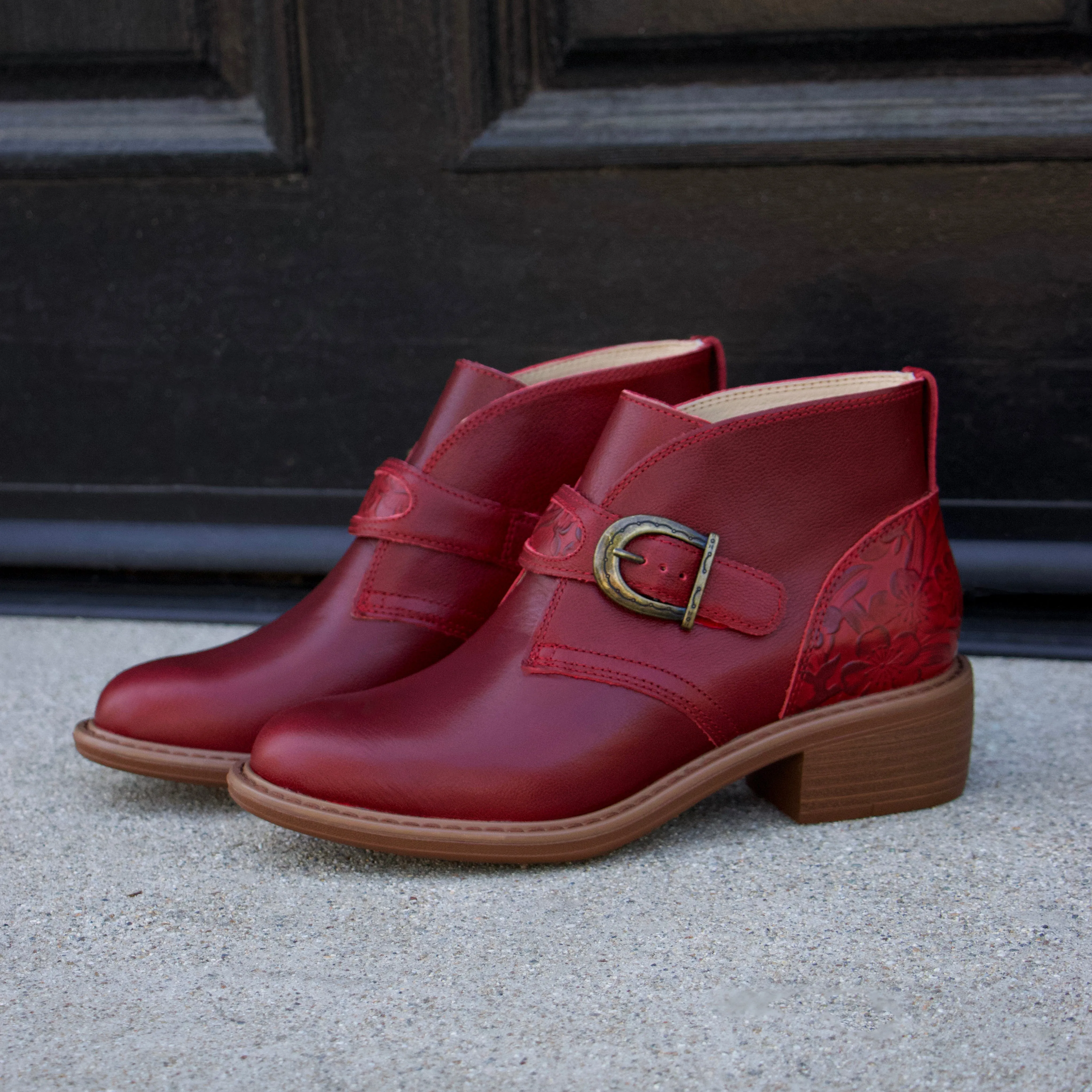 Mikki Loretta Red Boot