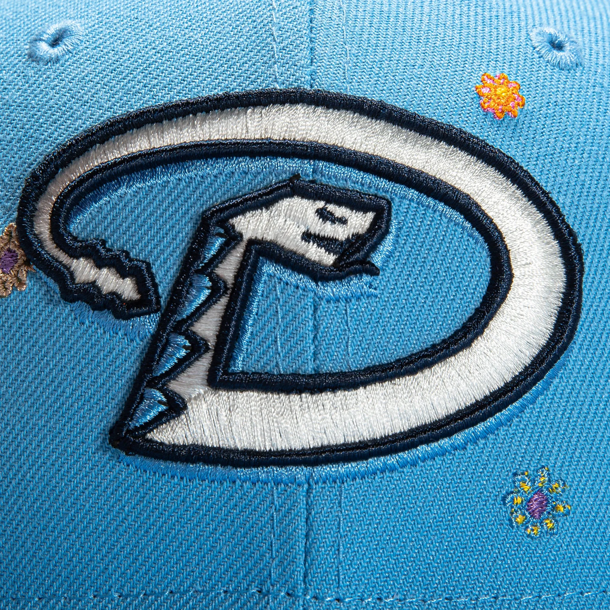 New Era 59Fifty Super Bloom Arizona Diamondbacks Hat - Light Blue