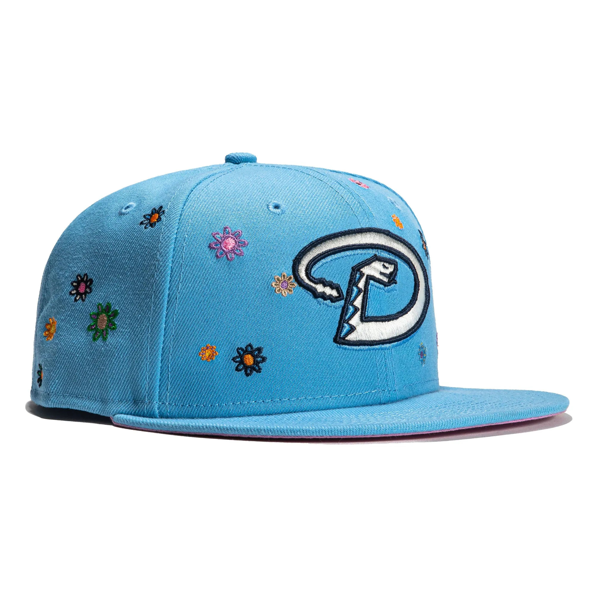 New Era 59Fifty Super Bloom Arizona Diamondbacks Hat - Light Blue