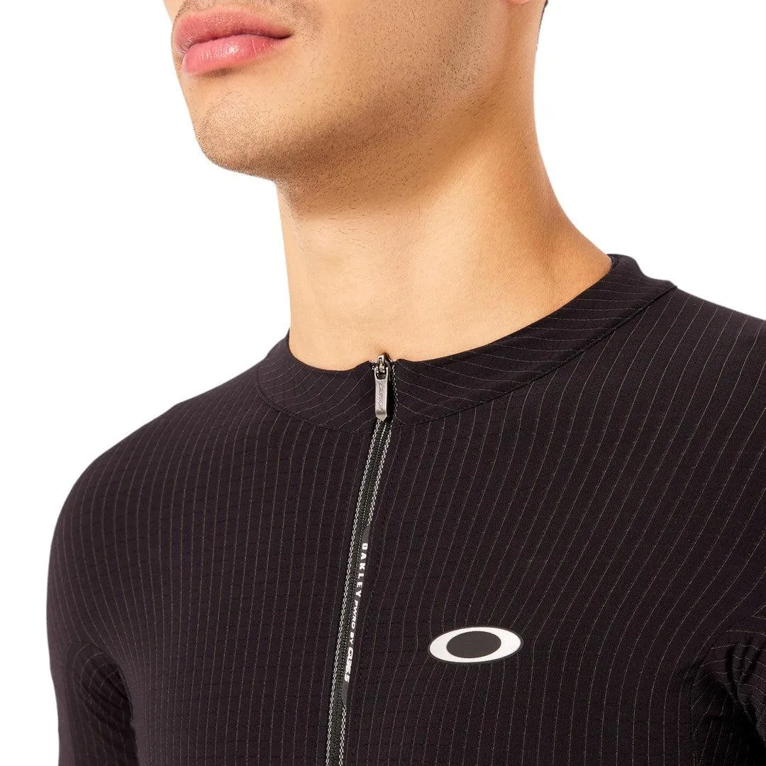 Oakley X Q36.5  Grid Skin Pinstripe Short Sleeve Jersey