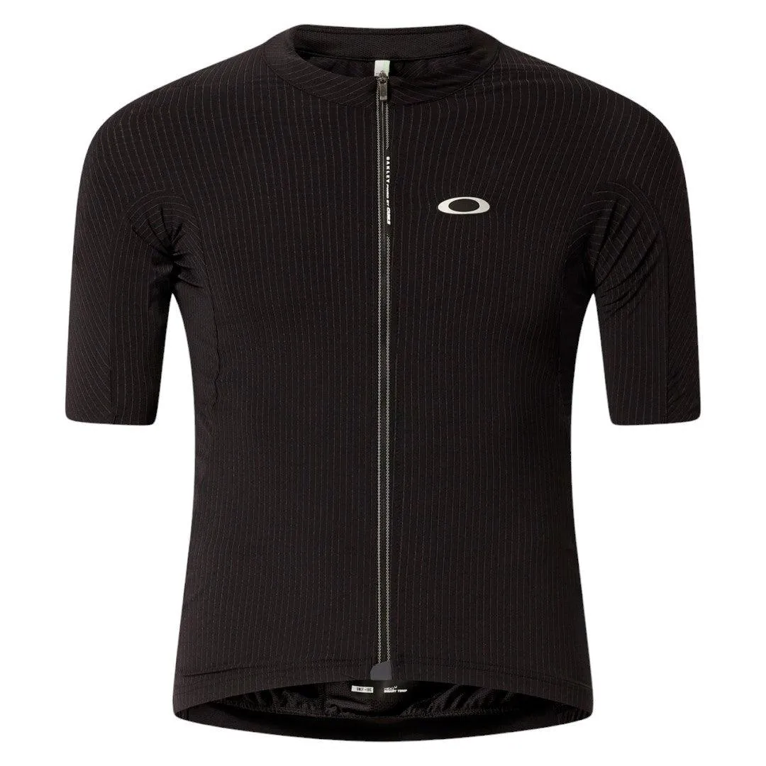 Oakley X Q36.5  Grid Skin Pinstripe Short Sleeve Jersey