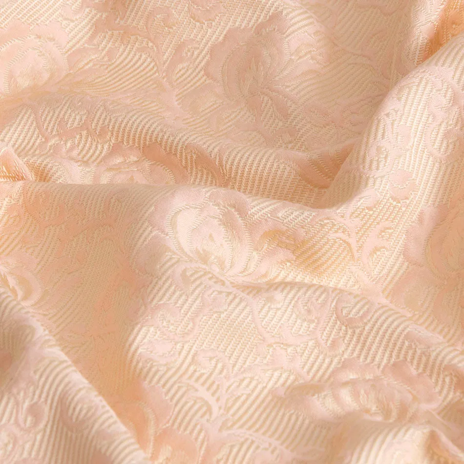 Pale Pink Floral Jacquard 5250