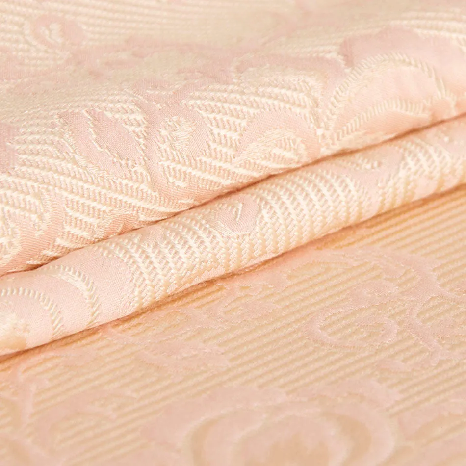 Pale Pink Floral Jacquard 5250