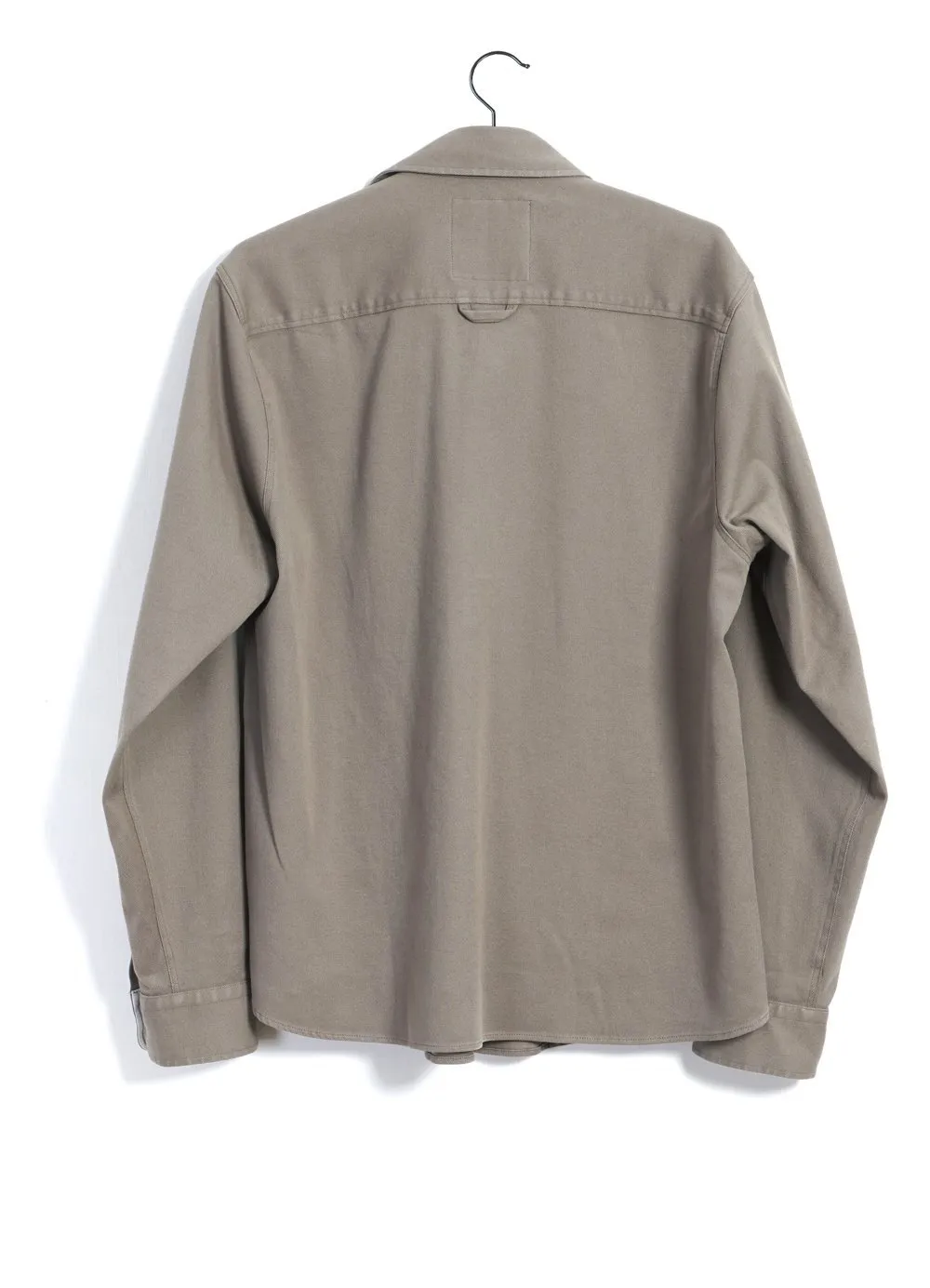 ROBERT | Casual Pull-on Shirt | Light Grey