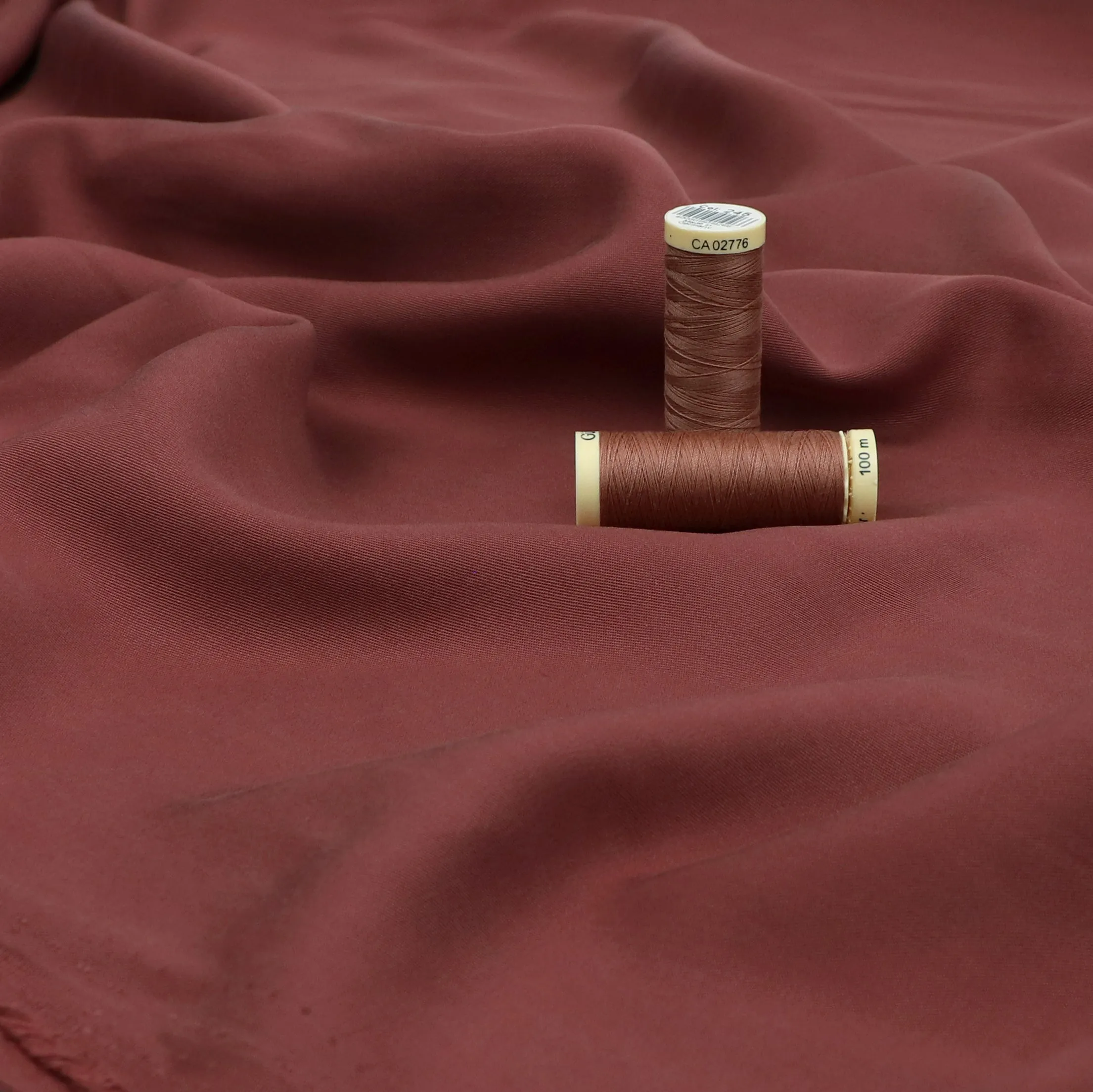 Sandwashed Tencel™ Twill - Rosewood