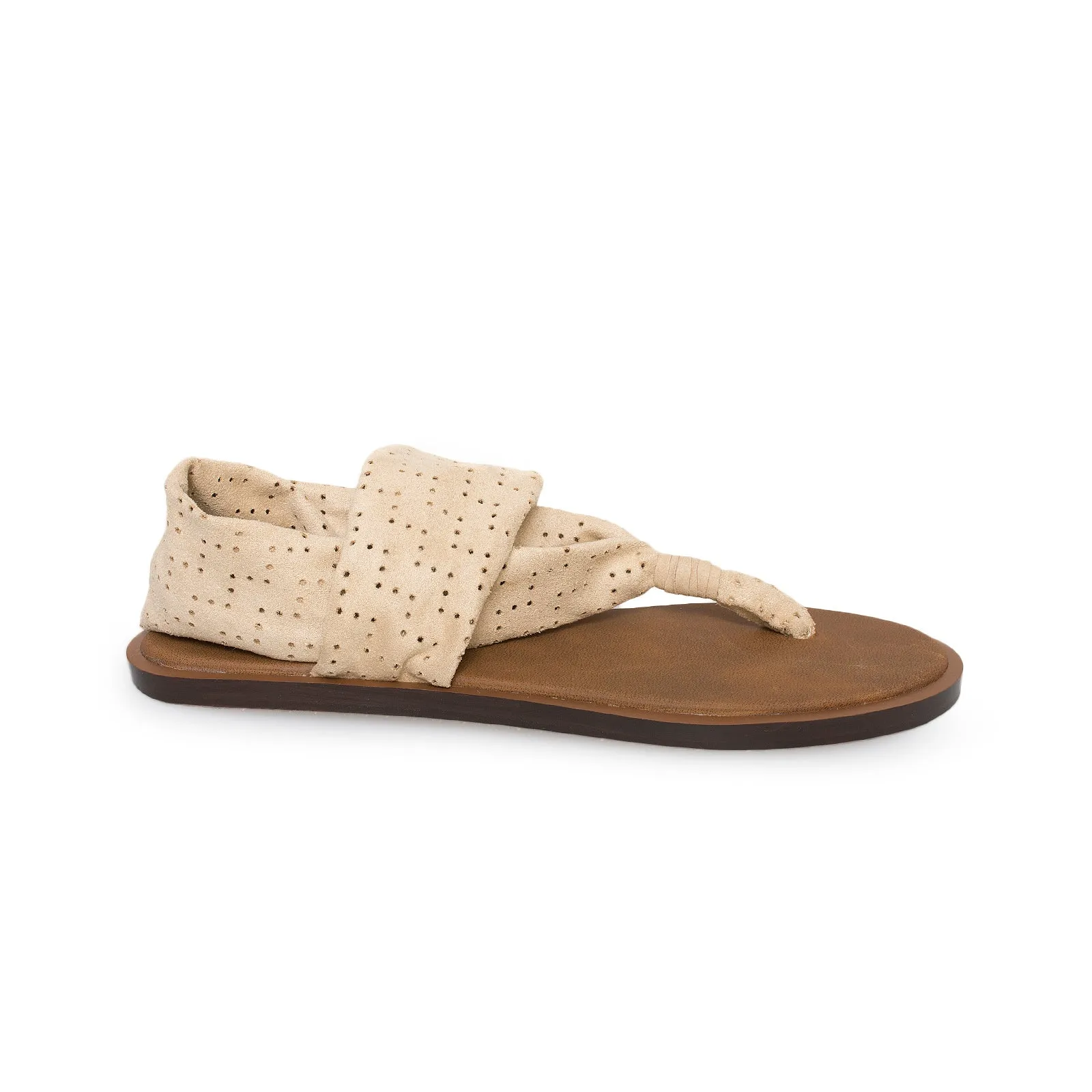 Sanuk Yoga Devine Light Khaki Sandals - Women's