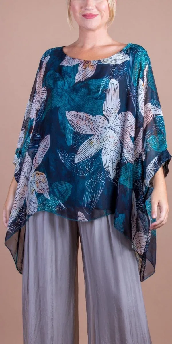 Seta Lily Print Kaftan