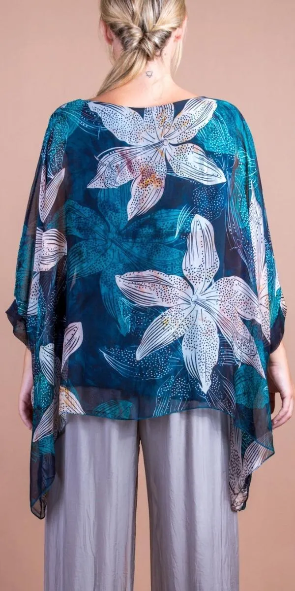 Seta Lily Print Kaftan